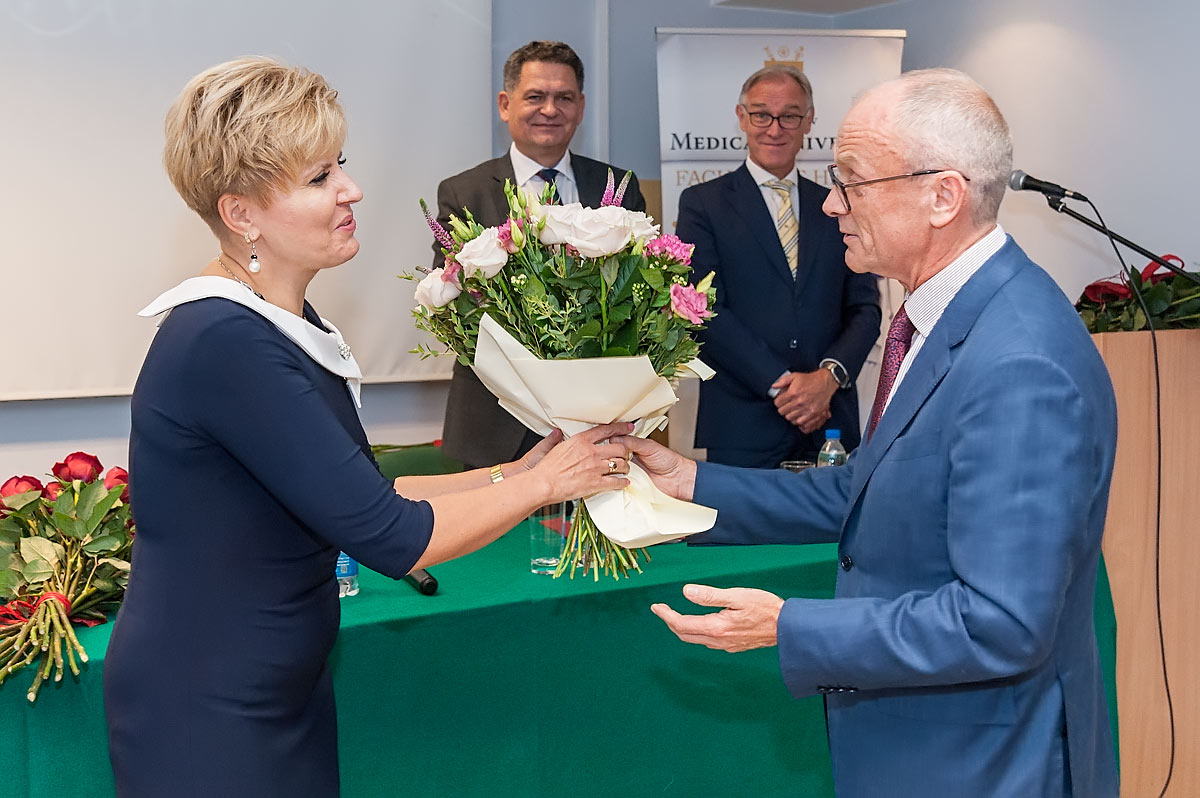 Prof. Joanna Rosińczuk, prof. Piotr Ponikowski