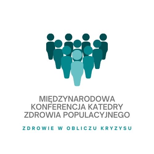 Logo Międzynarodowej Hybrydowej Konferencji Katedry Zdrowia Populacyjnego